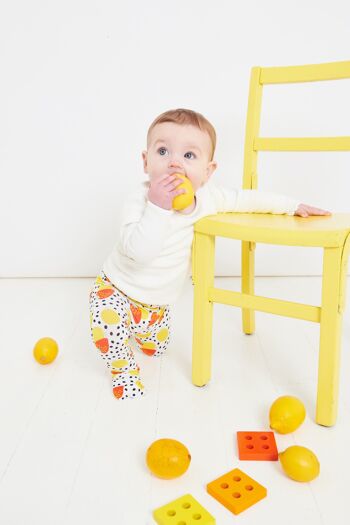 Strawbs and Lemons - leggings avec chaussettes amovibles intégrées. 2