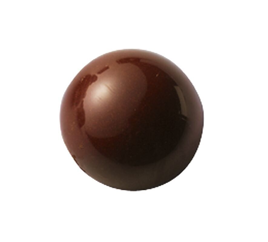 CACAO BARRY - MOLDE_PAQUETE N°227_MINI CARAMELO MEDIA ESFERA diam 25mm