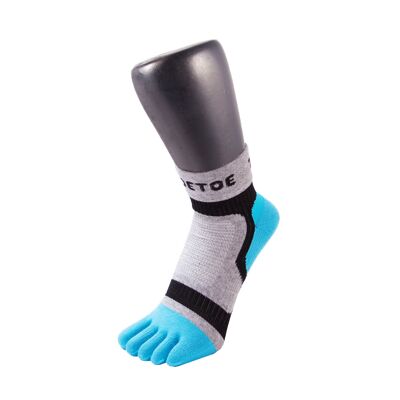 TOETOE® Sports Light Runner CoolMax Toe Socks - Blue