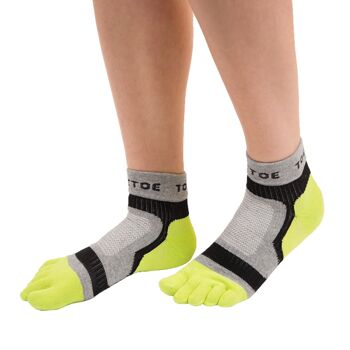 Chaussettes TOETOE® Sports Light Runner CoolMax - Vert 3