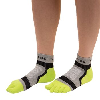 Chaussettes TOETOE® Sports Light Runner CoolMax - Vert 4