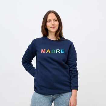 Sweat-shirt allaitement bleu marine MADRE 4