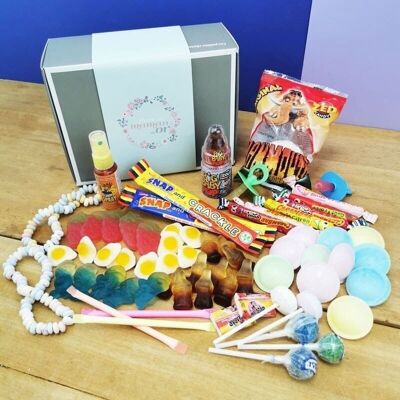 Candy box For a golden mom - 90s candy