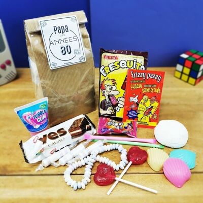 80s Candy Bag "80s Dad" - Dad Gift