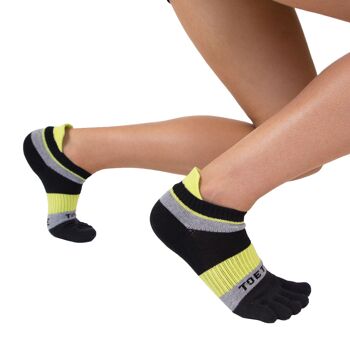 Chaussettes TOETOE® Sports Running Trainer Toe - Vert 2