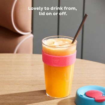 Tasse à café en plastique réutilisable | KeepCup Original Clair | Grand - 16 oz/454 ml 3