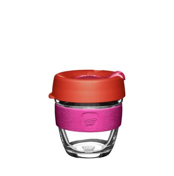 Tasse à café en verre trempé réutilisable avec bande en silicone | Infusion KeepCup | Petit - 8 oz/227 ml 9