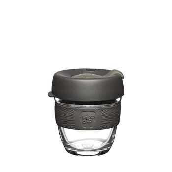 Tasse à café en verre trempé réutilisable avec bande en silicone | Infusion KeepCup | Petit - 8 oz/227 ml 11