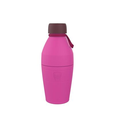 Botella de hélice | Botella reutilizable de acero inoxidable | Mediano: 18 oz/530 ml
