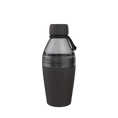 Botella mixta Helix| Botella reutilizable mixta de acero inoxidable y plástico | Mediano: 18 oz/530 ml