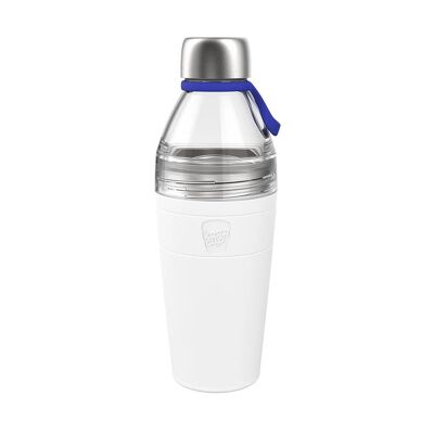 Helix-Mischflasche| Wiederverwendbare gemischte Flasche aus Edelstahl und Kunststoff | Groß – 22 Unzen/660 ml