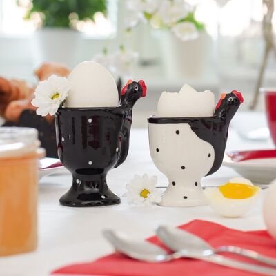 Egg cup with chicken 8 cm 2 ass. VE 24