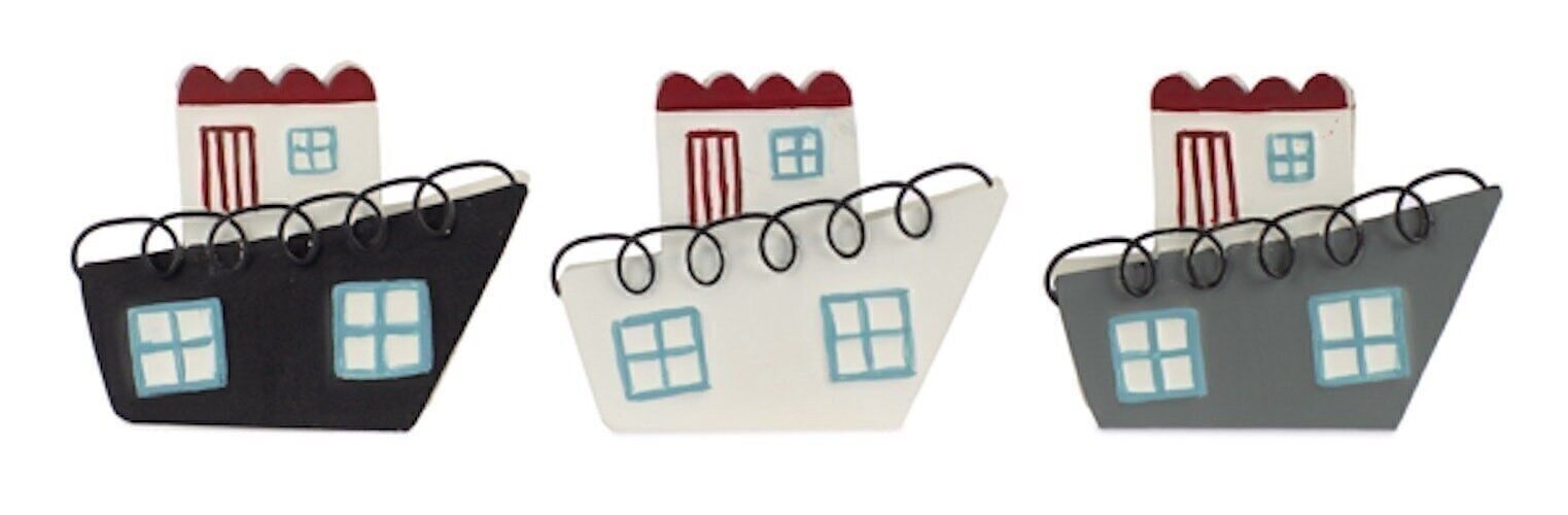 Klipper Boot 3 sort. 6 cm VE 12