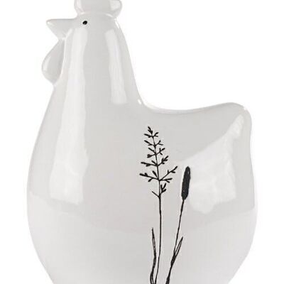 Display pollo con hierba 16 cm PU 12