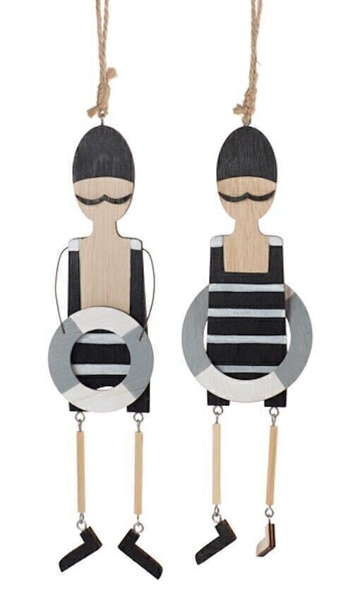 Anhänger Schwimmer 2 sort. 26 cm VE 24