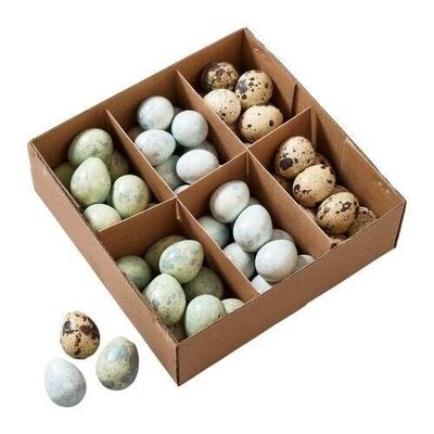 Pascua - Set de 60 huevos de colores tono verde