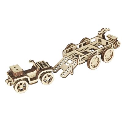 Kit Quad with Trailer- wood