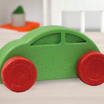 anbac Auto - Chassis grün / Räder rot