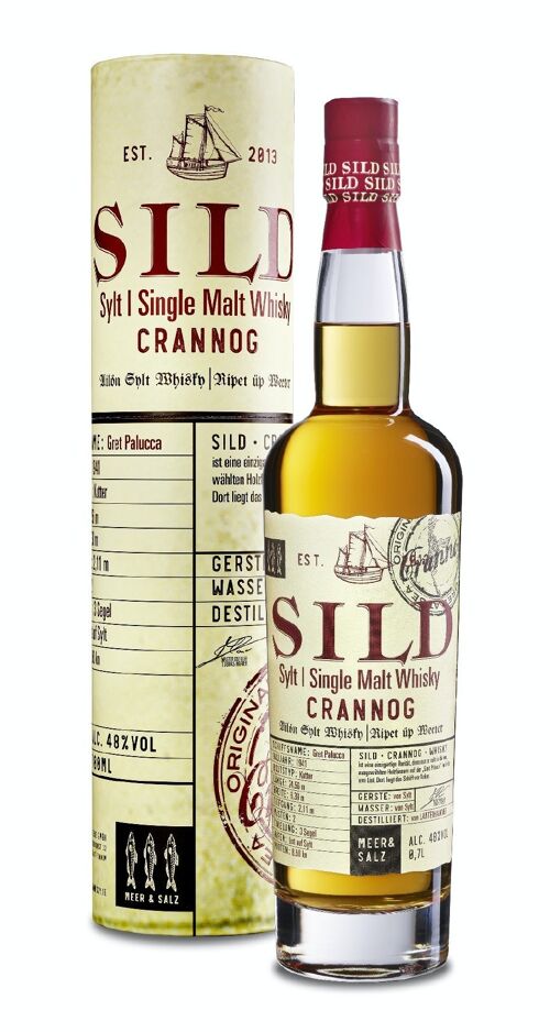 SILD Single Malt Whisky CRANNOG 48% 0,7ltr.