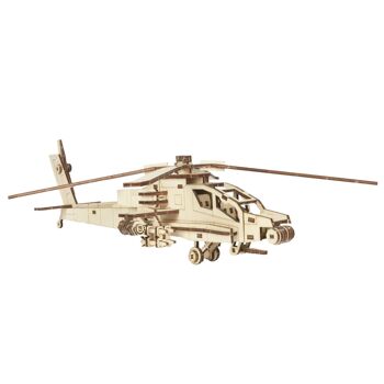Kit Hélicoptère bois 3