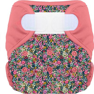 washable diaper - pink liberty