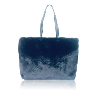 Michelle Faux Fur Shopper Bag