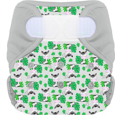 washable diaper - zebra