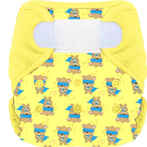 couche lavable - ourson hero