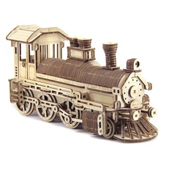 Kit de construction Locomotive en bois 5