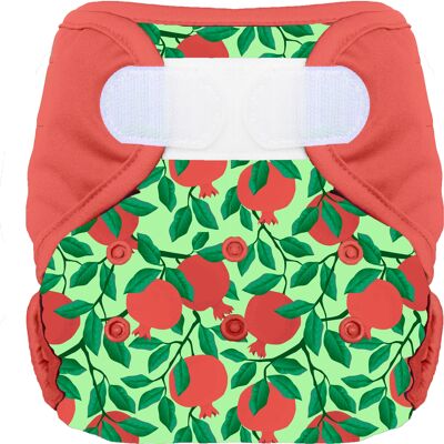 cloth diaper - pomegranate