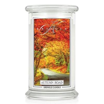 Autumn Road Large scented candle