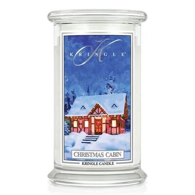 Christmas Cabin Large scented candle