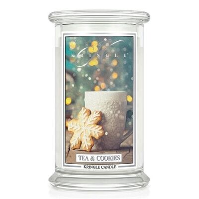Tea & Cookies Grande candela profumata