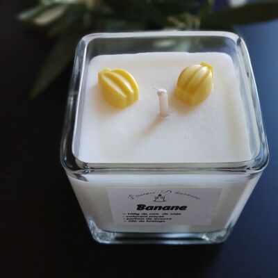 Bougie parfumée gourmande et sucrée