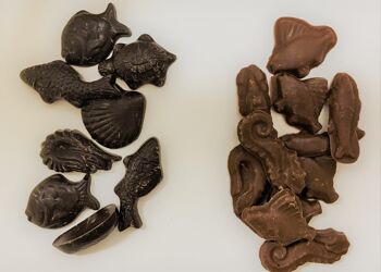 Pâques BIO-Friture chocolat noir doux sachet 70g 3