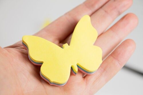 3D Butterfly Sticky Notes