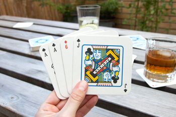 Tapis de boissons pour cartes à jouer 2