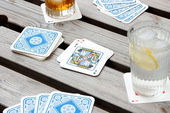 Tapis de boissons pour cartes à jouer 3