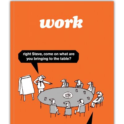 Work Biscuits A6 Notebook