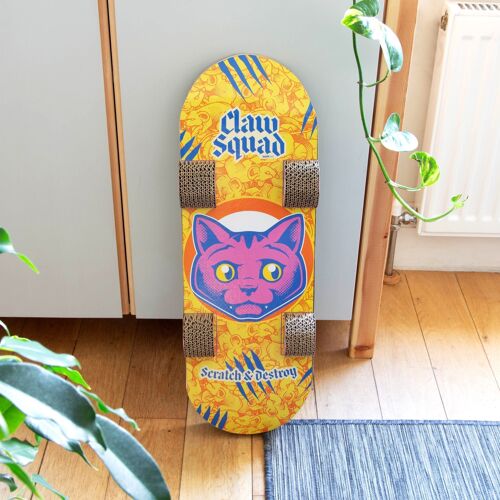 Cat Scratch Skateboard