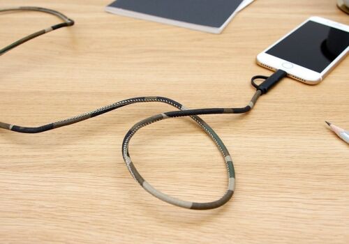 USB Phone Cable Camo