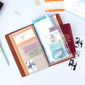 Carnets Simili Cuir Marron 2