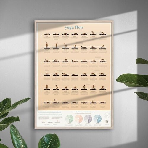 Calm club - yoga flow poster