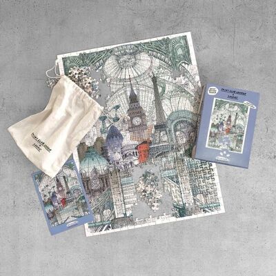 PRINT CLUB - LONDON PARIS BRUXELLES PUZZLE