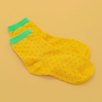 CHAUSSETTES FRUITS ORANGE 2