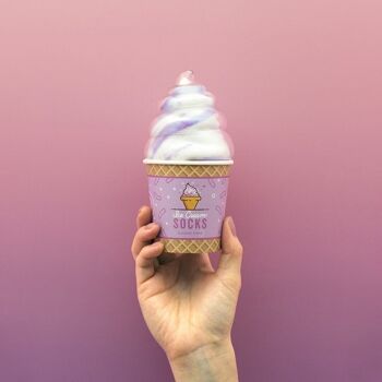 CHAUSSETTES ICE CREAM BLUEBERRY RIPPLE 1