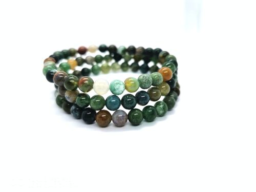 Bracelet Trio magique agate indienne