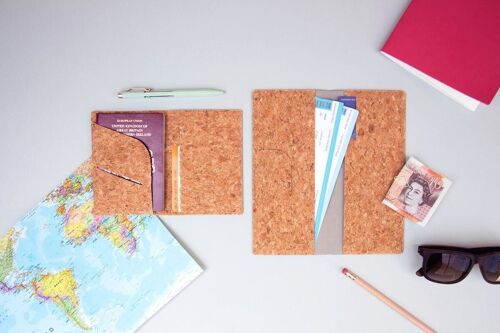 Small Cork Passport Holders