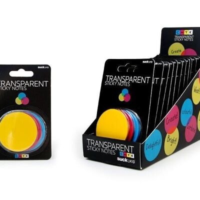 CMYK STICKY NOTES