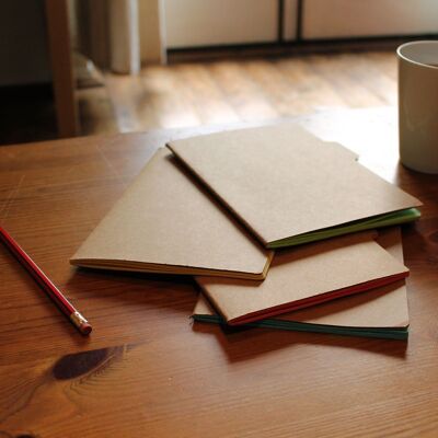 A5 (Set Of 4) Tab Notebooks